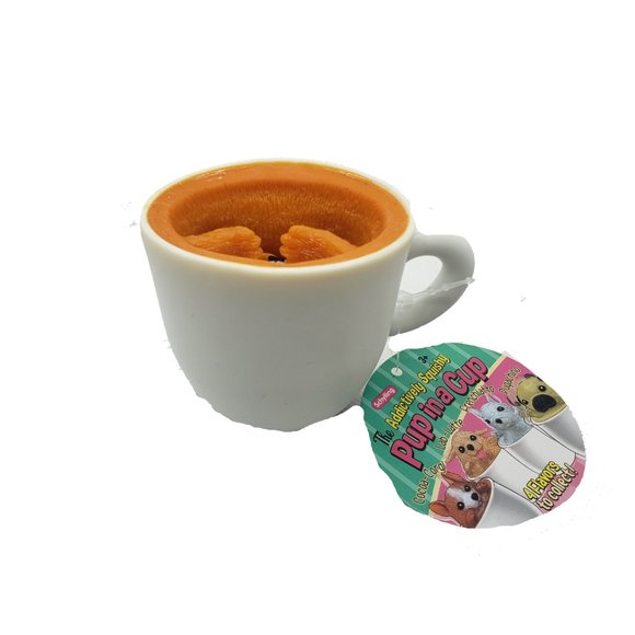 Schylling Squeeze 3 the Pup in a Cup Squishy Toy- Fidget Stress Ball - Random - Picture 7 of 8
